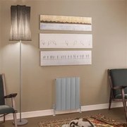 Eastbrook Tordino radiator 45x60cm aluminium 520W grijs mat