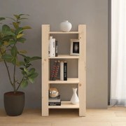 vidaXL Boekenkast/kamerscherm 60x35x125 cm massief grenenhout