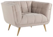 Richmond Interiors Huxley Design Fauteuil Velvet Khaki