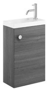 Crosswater Alo fonteinset - 40x22cm - steelwood AL4000FST