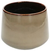 Bloempot'Juul', aardewerk, zand,Ø 17 cm