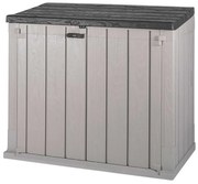 Toomax Stora way opbergbox 842 liter - taupe donker grijs
