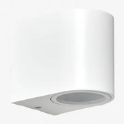 Pevot Aluminium Buitenwandlamp Wit - Sklum
