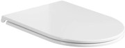 Sapho Avis softclose toiletzitting met quick release wit glans