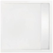 Xenz Easy-Tray douchebak 80x80x5cm wit