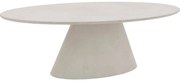 Goossens Eettafel Stone, Ovaal 240 x 120 cm
