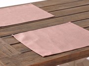 + 15% kassakorting | Placemats | Madison | Polyester | Roze | 33x45cm | Kees Smit Tuinmeubelen