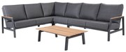 Taste by 4 Seasons Ravenna loungeset 5-delig - antraciet