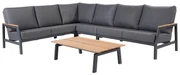 Taste by 4 Seasons Ravenna loungeset 5-delig - antraciet