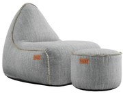Cobana Lounge Chair & Pouf Outdoor - Sand