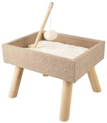 FLAMINGO Kattenbed Scandi 43,5x40x54,5 cm beige 560553