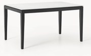 Eettafel Jackson met tafelblad in marmerlook, in verschillende formaten