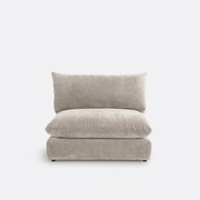 Modulaire bank, getextureerd fluweel, Malo