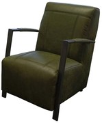 Fauteuil - Rosetta - leer Colorado groen 08