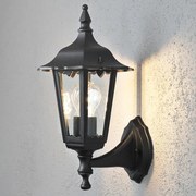 KONSTSMIDE Wandlamp Firenze boven matzwart