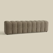 Bankje Zachte Stof Taupe 180 Cm