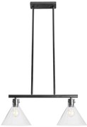 GLAS METALEN PLAFONDLAMP APP317-2CP