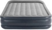Intex Luchtbed Queen Deluxe Pillow Rest Raised - 203x152x42 cm - Met ingebouwde pomp en reistas - 2023