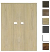 Sanicare Q5 kolomkast 67x90x32cm grey-wood