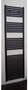 Sanicare recht designradiator 172x45cm zwart mat HRA451720A