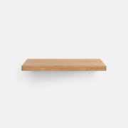 Wandplank in eikenhout, 60 cm, Biface