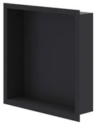 IVY Inbouwnis - 30x30x7.5cm - Mat zwart PED 6500702