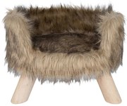 DISTRICT70 Kattenmand NORDIC pluche mokka