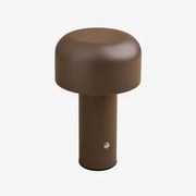 Draadloze Led-tafellamp Van Ijzer Loentia Bruin – Chocolade - Sklum