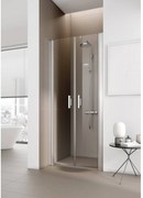 Kermi Pega Pendeldeur voor Douche 120x200 cm Zilver Glans/Helder Glas