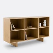 Lage boekenkast, fineereik, Arty