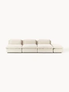 Modulaire XL-bank Felix (3-zits) met poef