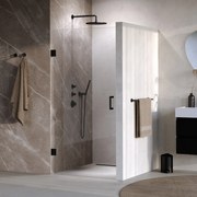 Brauer Void profielloze nisdeur 90cm zwart mat