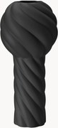 Handbeschilderde keramische vaas Twist Pillar, H 34 cm