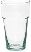 Stapelbaar glas, gerecycled glas, handgeblazen, 300 ml