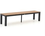 + 15% kassakorting | Picknickbank Bellagio  | Aluminium/Polywood | 3 personen | Tuinbank Grijs | 195cm | Kees Smit Tuinmeubelen