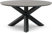 Dining Tuintafel rond 150 cm Grijs Xento
