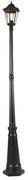 Klassieke buitenlantaarn zwart 200 cm IP44 - Havana