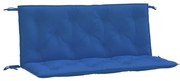 vidaXL Kussen voor schommelstoel 120 cm stof blauw