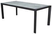 Dexter dining tuintafel 194x90xH74,5 cm antraciet