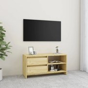 vidaXL Tv-meubel 80x31x39 cm massief grenenhout