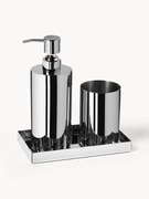 Metalen badkameraccessoires Halston, 3-delig