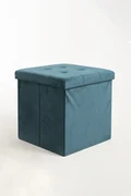 Poef Opbergknop 38 cm Fluweel