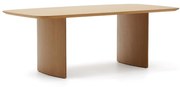 Kave Home Litto Design Eettafel Eiken Deens Ovaal 240 Cm - 240 X 100cm.