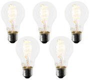 Set van 5 Smart E27 LED lamp A60 4,9W 380 lm 1800-3000K
