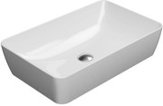 Ben Stilo rechthoekige waskom Xtra glaze+ 60x38x14cm keramiek glanzend wit