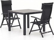 + 15% kassakorting | Diningset Bellagio | 2 personen | Tuinset polywood | 3-delig | Kees Smit Tuinmeubelen