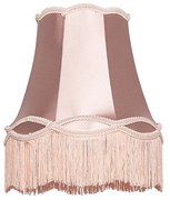 Stoffen lampenkap roze 30/18/26 - Granny Retro rond
