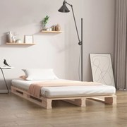 vidaXL Bedframe massief grenenhout 90x200 cm