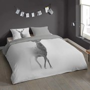 Pure Dekbedovertrek GREY DEER 240x200/220 cm