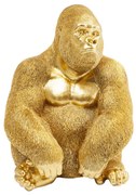 Kare Design Deco Gorillabeeld Goud